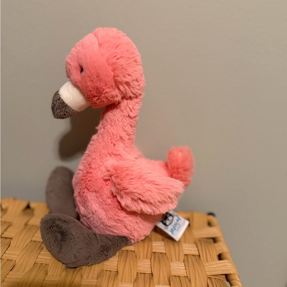 Bashful flamingo Jellycat - Picture 2 of 2